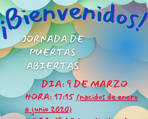JORNADA DE PUERTAS ABIERTAS – ADMISIÓN 2023/24