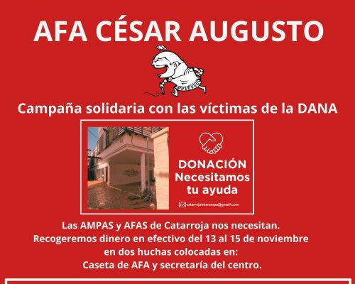 DONACIÓN AMPAS CATARROJA